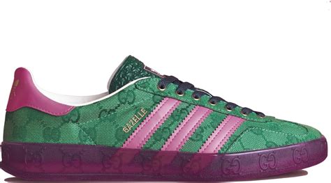 adidas gucci sneakers green|gucci adidas sneakers price.